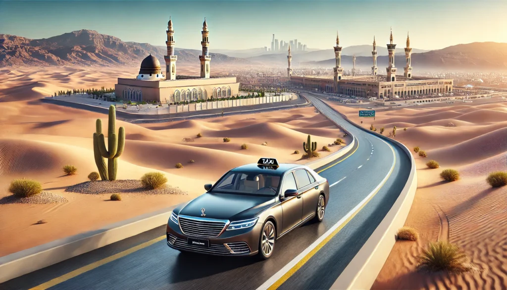 Makkah to Madinah private taxi